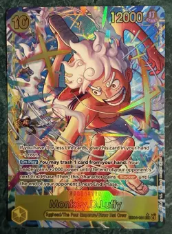 Monkey.D.Luffy EB04-061 Alternate Art Alt Op15 Secret Adventure on Kamis Island - Image 1
