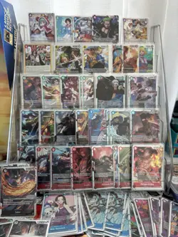 One Piece TCG SR Bulk 150++ English bundle. Added Extras In Toploaders! - Image 2
