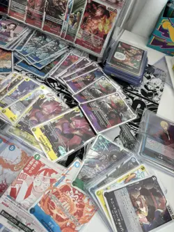 One Piece TCG SR Bulk 150++ English bundle. Added Extras In Toploaders! - Image 5