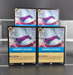 Disney Lorcana Darkwing's Gas Device 169/204 Winterspell Uncommon 4 Cards - Image 1