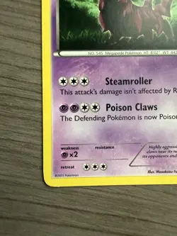 Pokemon TCG Scolipede 54/114 Non Holo Rare Black And White NM - Image 4