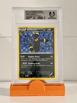 Freshly Graded Umbreon BW93 Black & White Holo BGS 8.5* Clean Should Regrade - Image 1