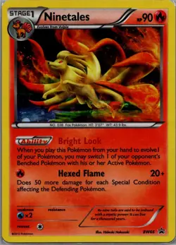 Ninetales Promo Black and White Promos BW66 NM - Image 1