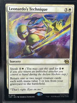 MTG - Teenage Mutant Ninja Turtles - Booster Rare Single card - Selection - Image 4