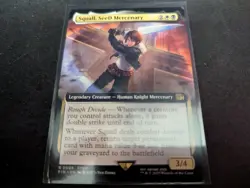 MTG Magic the Gathering Squall, SeeD Mercenary Extended FIN! - Image 1