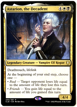MTG Astarion, the Decadent Commander Legends Baldur's Gate 265 NM - Image 1