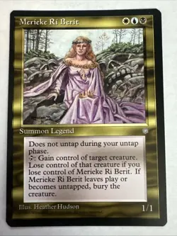 Merieke RI Berit Ice Age Magic the Gathering Card - Image 1
