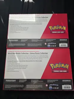 Pokemon Black Bolt and White Flare Binder + Poster Collection Sam's Club Bundles - Image 2