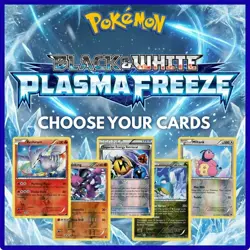 Pokemon Cards Plasma Freeze Singles - Choose Your Own - Black and White - Image 1