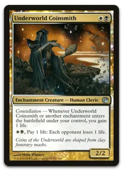 Underworld Coinsmith #157 (LP) Journey Into Nyx JOU Magic MTG - Image 1