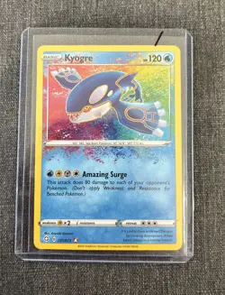 Holo Kyogre 021/072 Amazing Rare Shining Fates Pokemon TCG - Image 3