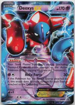 Deoxys EX (Team Plasma) Promo Holo Black and White Promos BW82 LP - Image 1