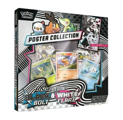 Pokemon Scarlet & Violet Black Bolt and White Flare Poster Collection NEW - Image 1