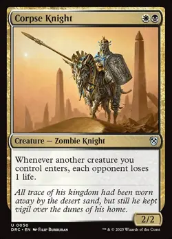 Corpse Knight 50 U Normal DRC MTG NM - Image 1