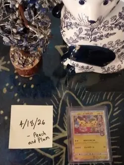 Pokemon Card Game Tea party Pikachu 325/SM-P 2019 Center Kyoto Promo Nintendo NM - Image 3