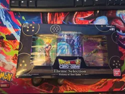 NEW SEALED Dragon Ball Super Theme Selection Box: HISTORY OF SON GOKU, 15 Cards - Image 1
