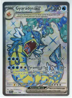 Gyarados ex 225/198 Scarlet & Violet (SV1) NM Full Art Ultra Rare Pokemon Card - Image 1