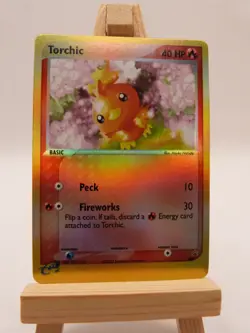 Pokemon Black Star Promo Card - Torchic #008 - Image 1