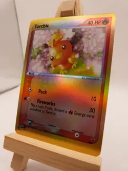 Pokemon Black Star Promo Card - Torchic #008 - Image 3