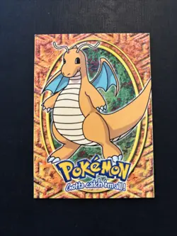 Pokemon TCG: Dragonite/dratini Topps #E12 & 10 Movie Evolution Card 1999 - Image 2