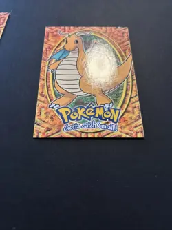 Pokemon TCG: Dragonite/dratini Topps #E12 & 10 Movie Evolution Card 1999 - Image 3