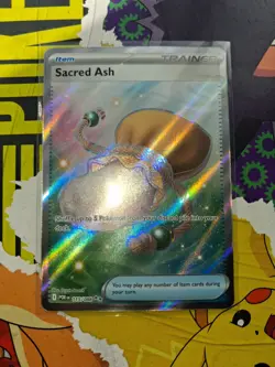 Sacred Ash 115/088 Perfect Order Secret Rare Full Art Trainer Pokemon Card - Image 2