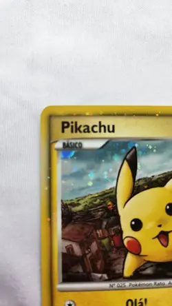 Pokemon Pikachu World Collection PW9 Holo Promo Portuguese 2010 Card - Image 3