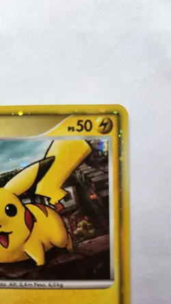 Pokemon Pikachu World Collection PW9 Holo Promo Portuguese 2010 Card - Image 4