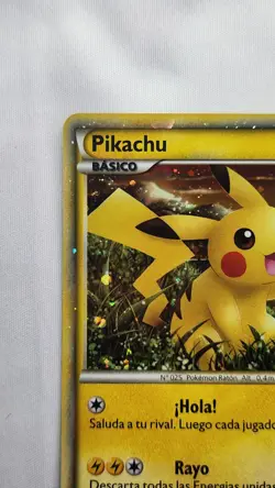 2010 Pikachu Pokemon World Collection PW Spanish Holo Card - Image 2