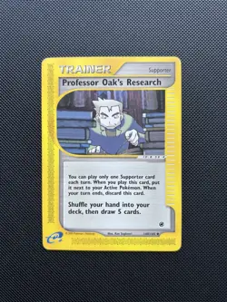 Pokemon Card Expedition Base Set Professor Oak's Research 149/165 E Series - Image 1