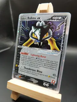 Pokemon Holo Secret Rare Card - Raikou Ex 108/107 (Ex Deoxy's) - Image 3