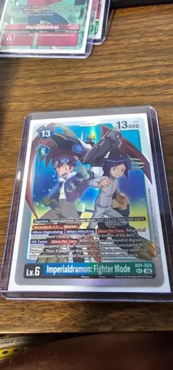 Digimon Card Game Imperialdramon: Fighter Mode AD1-024 SR AD1 Generations - Image 1