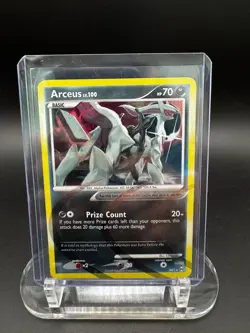 Pokemon TCG: Arceus Lv. 100 - Platinum Set Series Card #AR1 HOLO - LP - Image 1