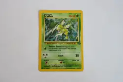 Scyther Jungle Holo 10/64 WOTC Pokemon Card Vintage Played - Image 1