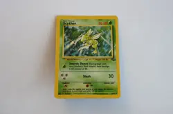 Scyther Jungle Holo 10/64 WOTC Pokemon Card Vintage Played - Image 5