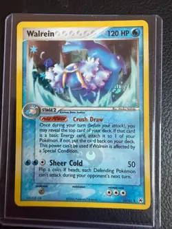 Pokemon Card - Walrein Hidden Legends 15/101 Reverse Holo Rare - Image 1