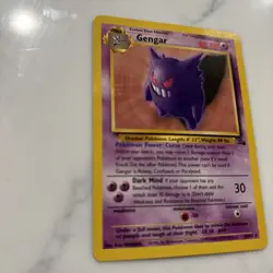 Pokemon Gengar Shadow Pokemon Vintage Rare Card 1999 Non Holo - Image 2