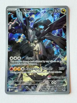 N's Zekrom 031 Mega Evolution Promo Card Pokemon Center Stamped NM Condition (2) - Image 1