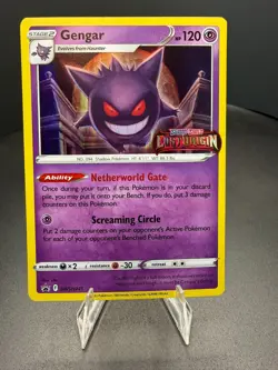 Gengar SWSH241 Lost Origin Prerelease Black Star Promo Pokemon Card - Image 1