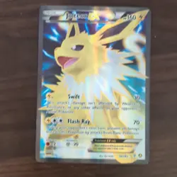 Pokemon Jolteon EX Promo Alternate Art Holo Card 028A/083 160HP - Image 1