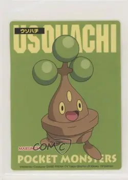 Bonsly Marumiya Pokemon Advanced Generation Food Issue Sticker Card 2002 - Image 1