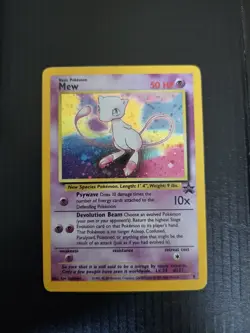 Pokemon Black Star Mew League Promo HOLO #9 SWIRL MP - Image 1