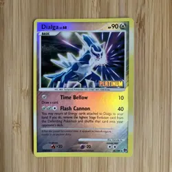 Pokemon Dialga 2008 Great Encounters Platinum Stamp Burger King 16/106 - Image 1