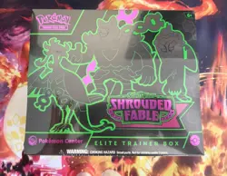 Pokemon Scarlet & Violet Shrouded Fable Pokemon Center Exclusive ETB Sealed - Image 1