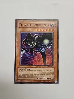 YUGIOH TOON SUMMONED SKULL SDP-021 1ST COMMON (NM) - Image 1