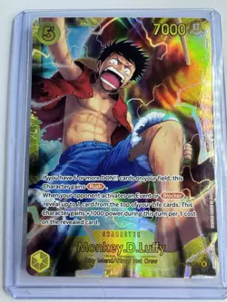 ONE PIECE TCG Monkey D. Luffy OP15-119 SEC Adventure on KAMI's Island English - Image 1