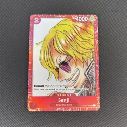 One Piece TCG - Sanji ST01-004 - Premium Card Collection ONE PIECE FILM RED - NM - Image 1