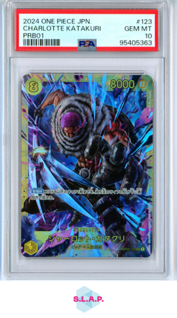 KATAKURI ONE PIECE OP03-123 2024 THE BEST PRB01 SEC SECRET RARE JAPANESE PSA 10 - Image 1
