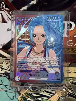 Nefeltari Vivi (Alt Art) EB03-001 Extra Booster: One Piece Heroines Edition Foil - Image 1