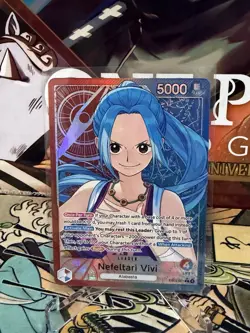 Nefeltari Vivi (Alt Art) EB03-001 Extra Booster: One Piece Heroines Edition Foil - Image 2